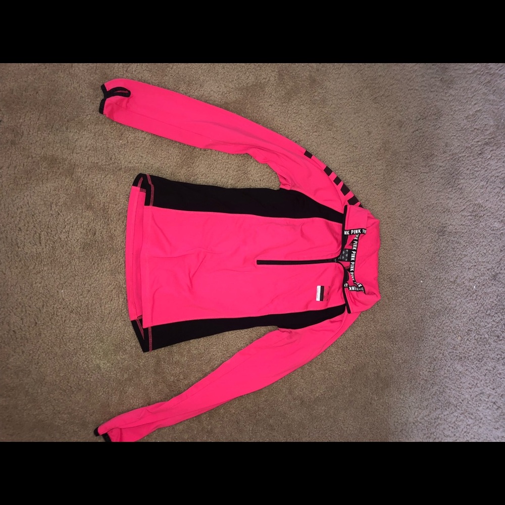 ✨NWOT✨ PINK Half Zip